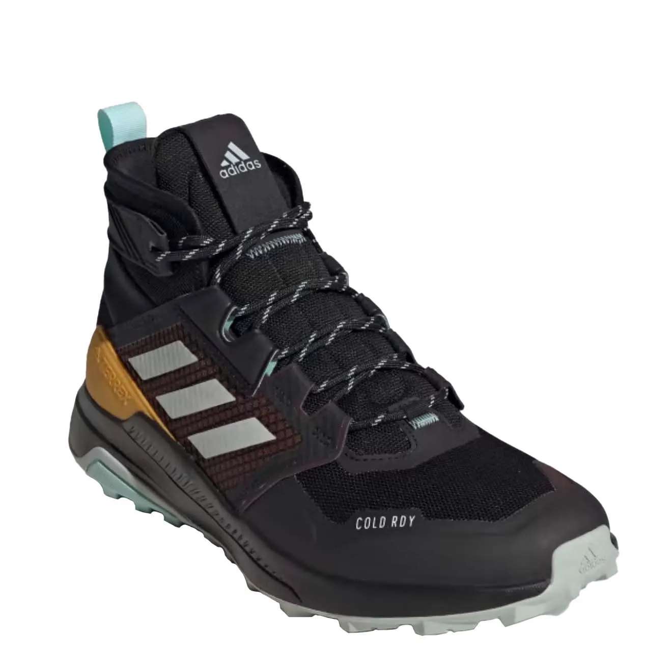 Adidas Terrex Trailmaker Mid Cold.Rdy Wanderstiefel Schattenbraun / Wundersilber / Halbblitz Aqua