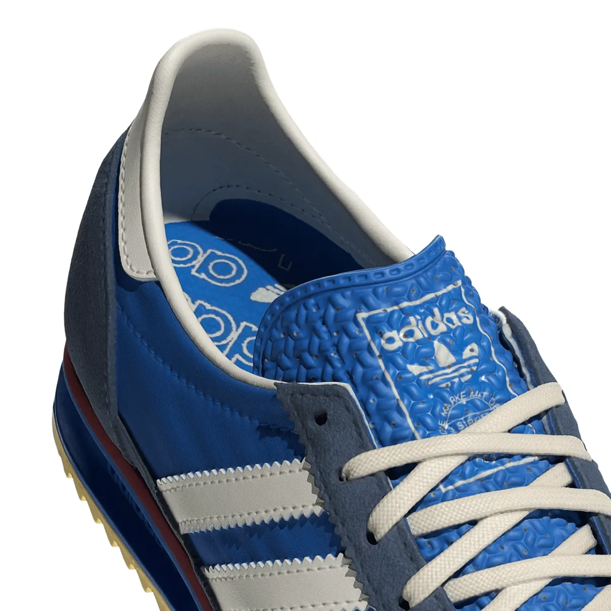 Adidas Damen SL 72 OG Blau Vogel/Off White/Vorgeliebt Tinte