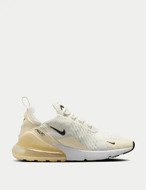 Air Max 270 Schuhe - Segel/Schwarz/Kokosmilch/Blasses Elfenbein Schuhe_Nike_Trainer