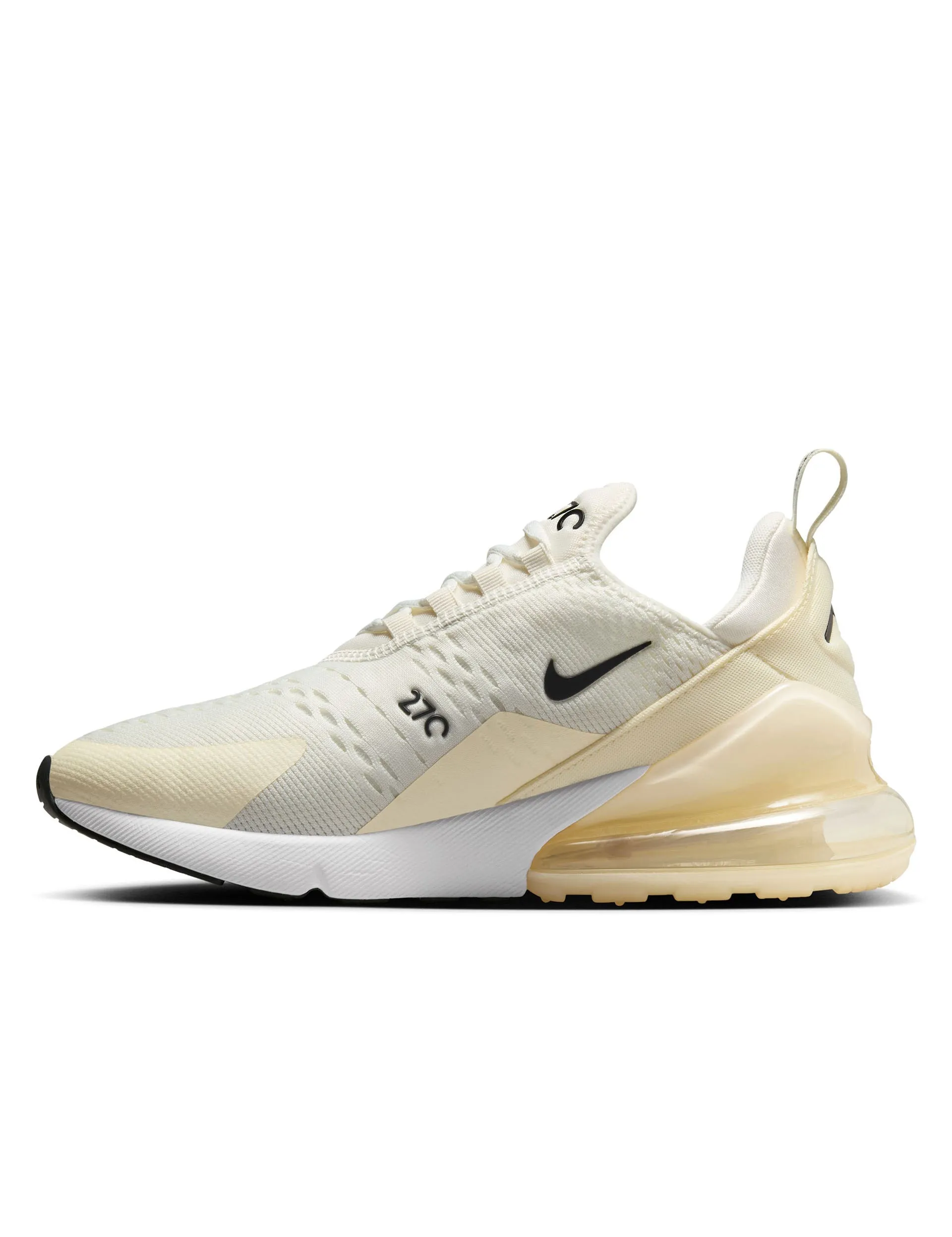 Air Max 270 Schuhe - Segel/Schwarz/Kokosmilch/Blasses Elfenbein Schuhe_Nike_Trainer