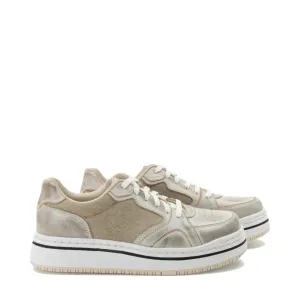 Alegria Damen Alyster Plateausneaker in Creme
