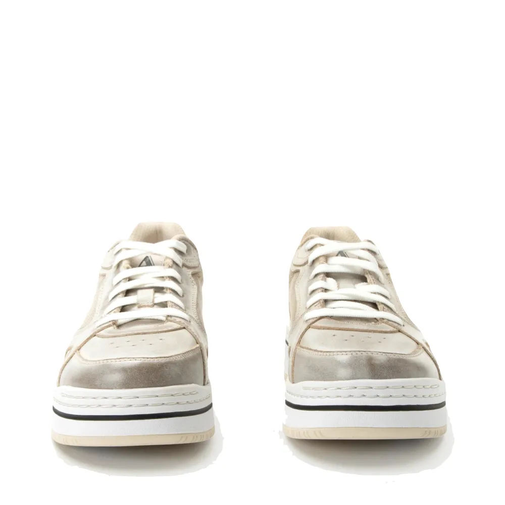 Alegria Damen Alyster Plateausneaker in Creme