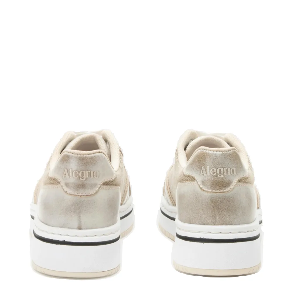 Alegria Damen Alyster Plateausneaker in Creme
