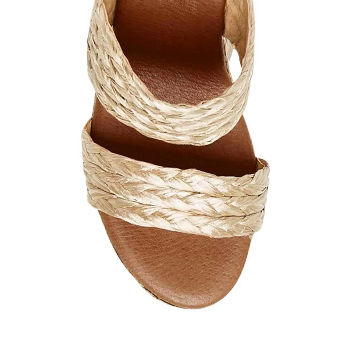Andre Assous Damen Nolita Beige Raffia