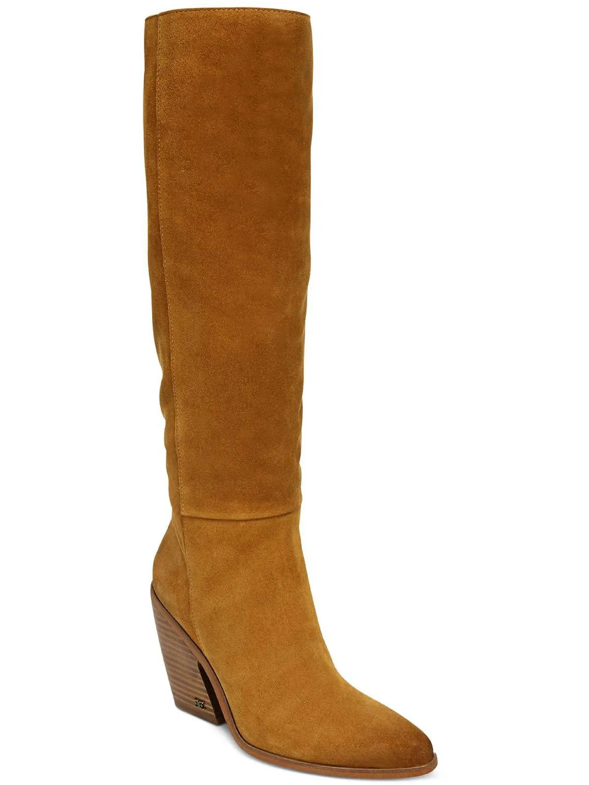 Annabel Damen Reißverschluss Mandelspitze Kniestiefel Ecco Schuhe