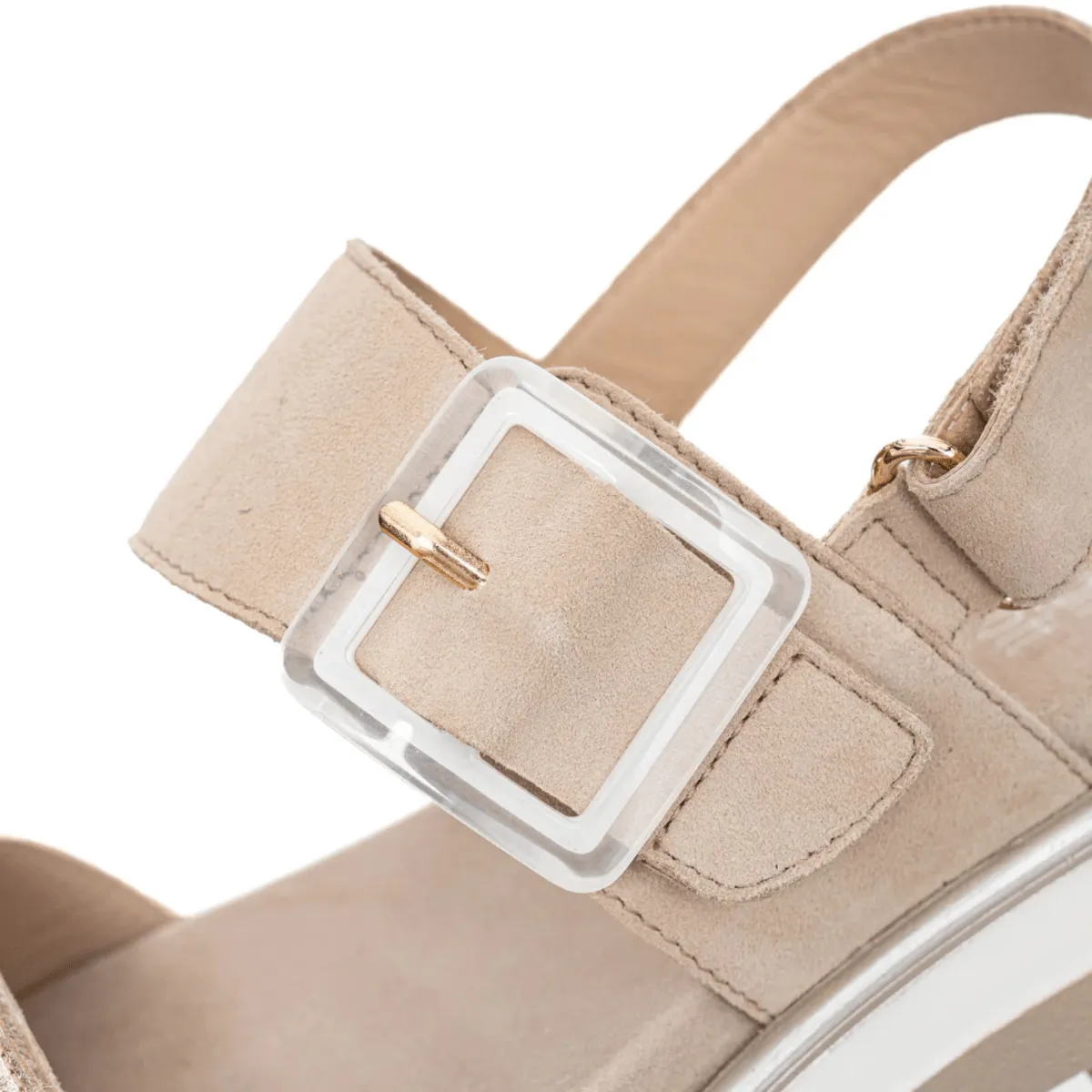 Ara Damen Marbella Sand Metallic Leder