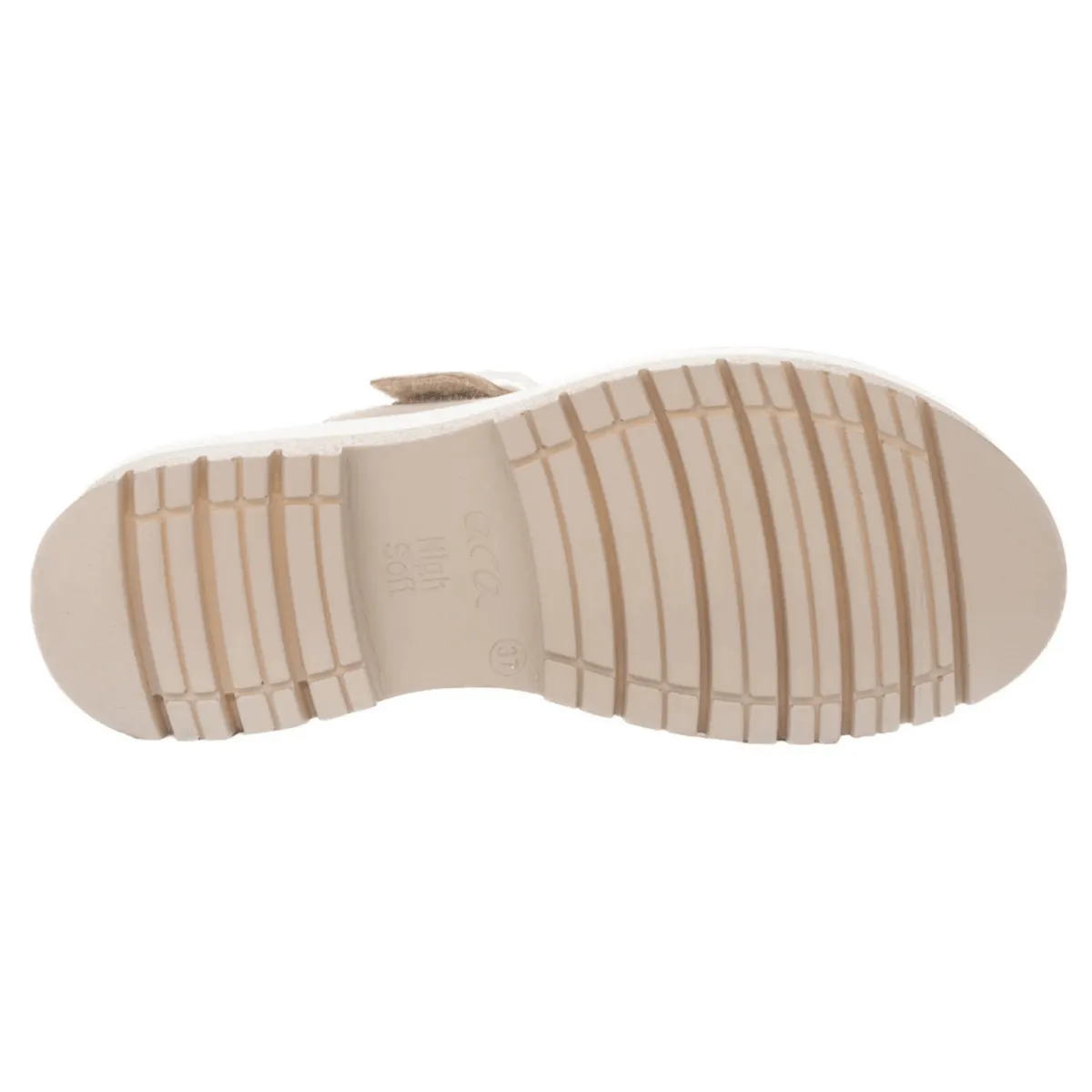 Ara Damen Marbella Sand Metallic Leder