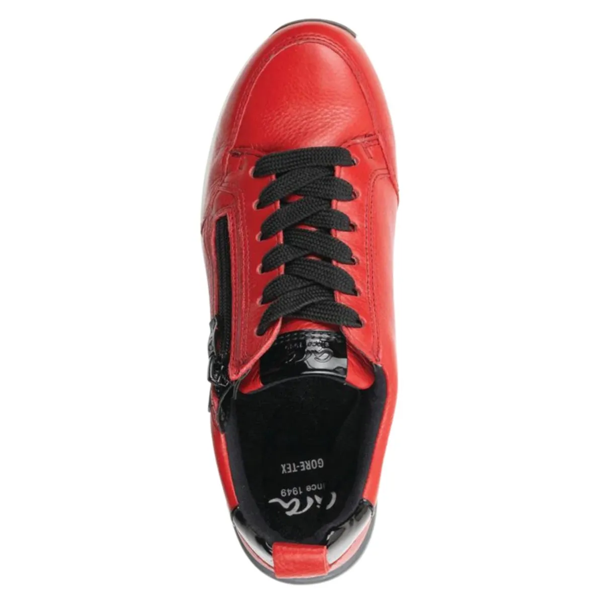 Ara Damen Victoria Rot Pat Hydro Leder Gore-Tex Wasserdicht