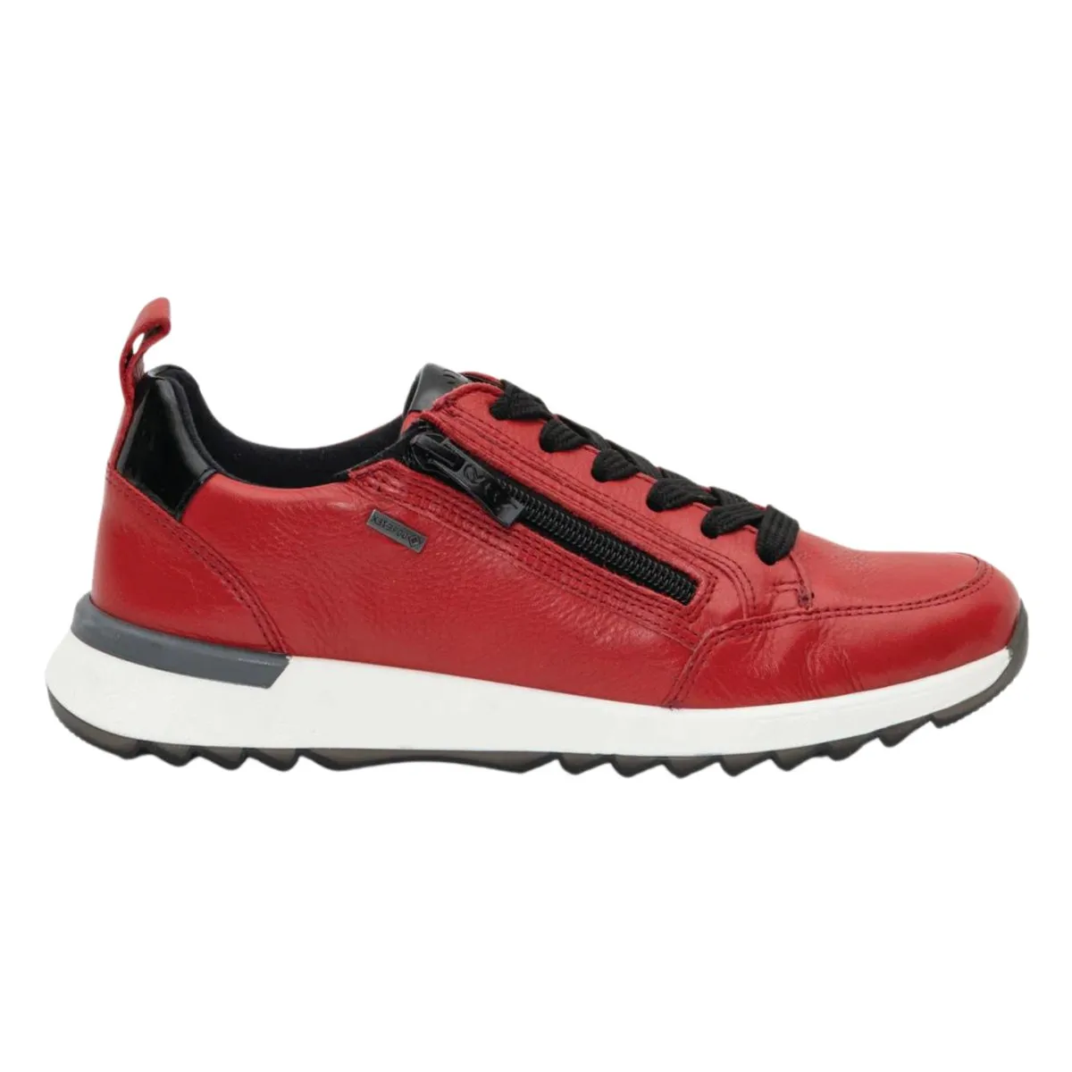 Ara Damen Victoria Rot Pat Hydro Leder Gore-Tex Wasserdicht