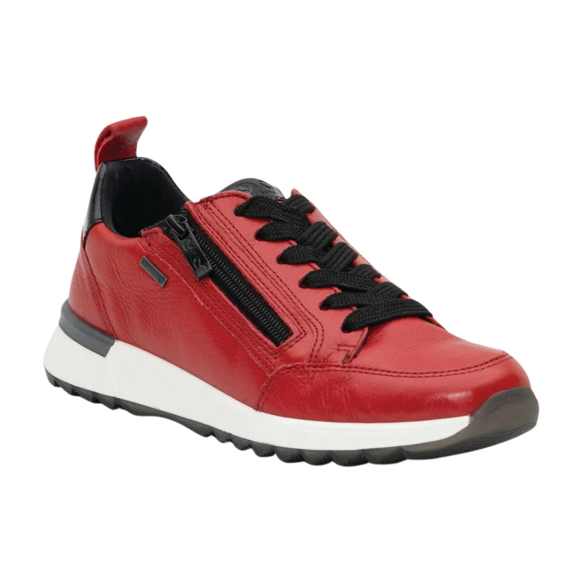 Ara Damen Victoria Rot Pat Hydro Leder Gore-Tex Wasserdicht