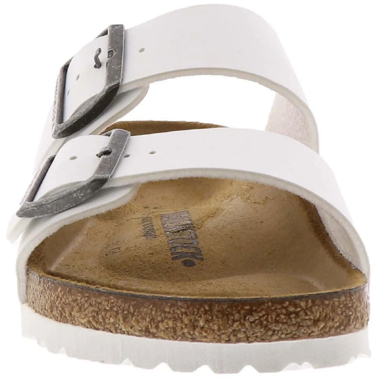 Arizona 1 Damen Leder Schlupf-Sandalen mit Fußbett
