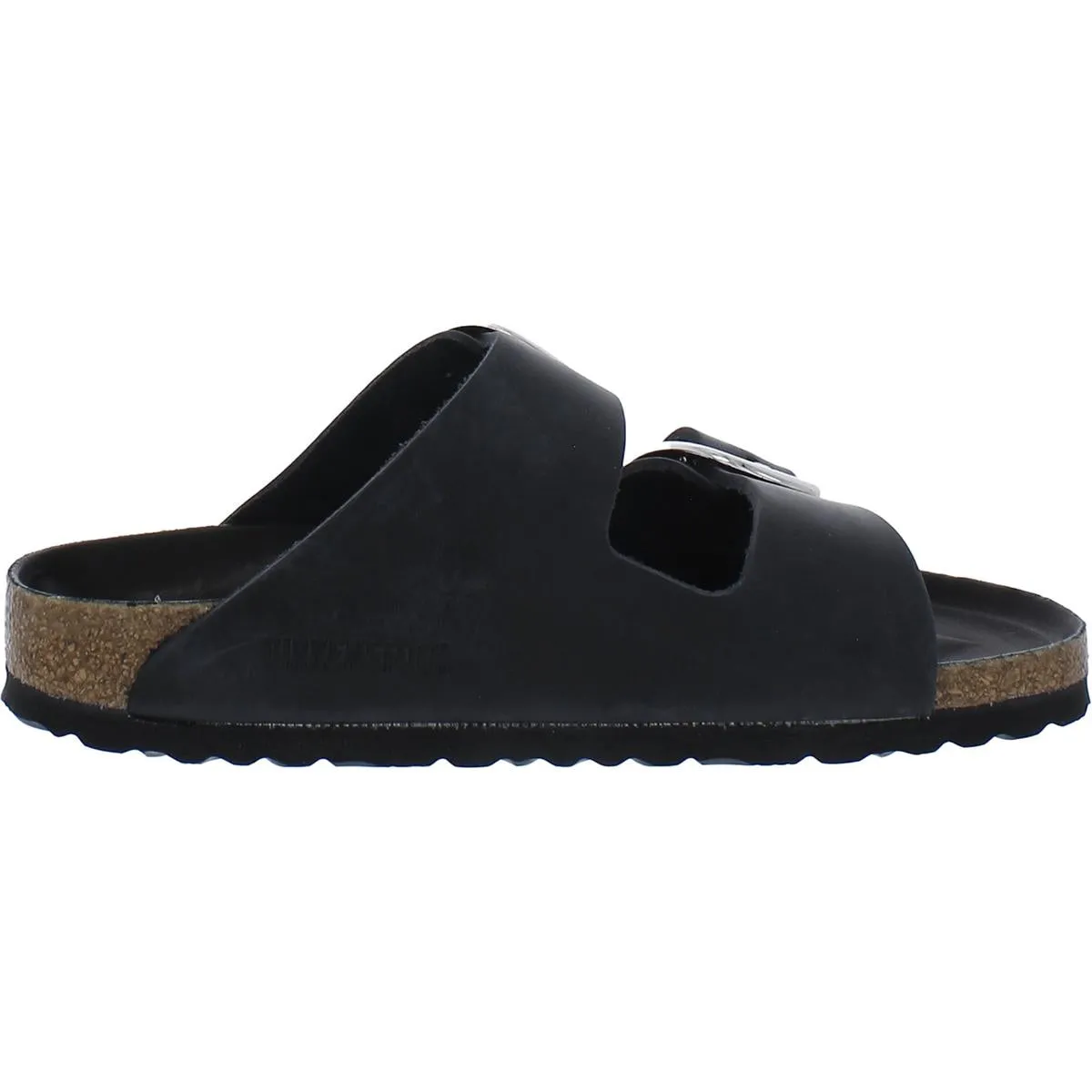 Arizona Damen Ledersandalen mit großem Verschluss und Korksohle