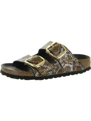 Arizona Big Buckle Damen Nubuck Korkfußbett Sandalen