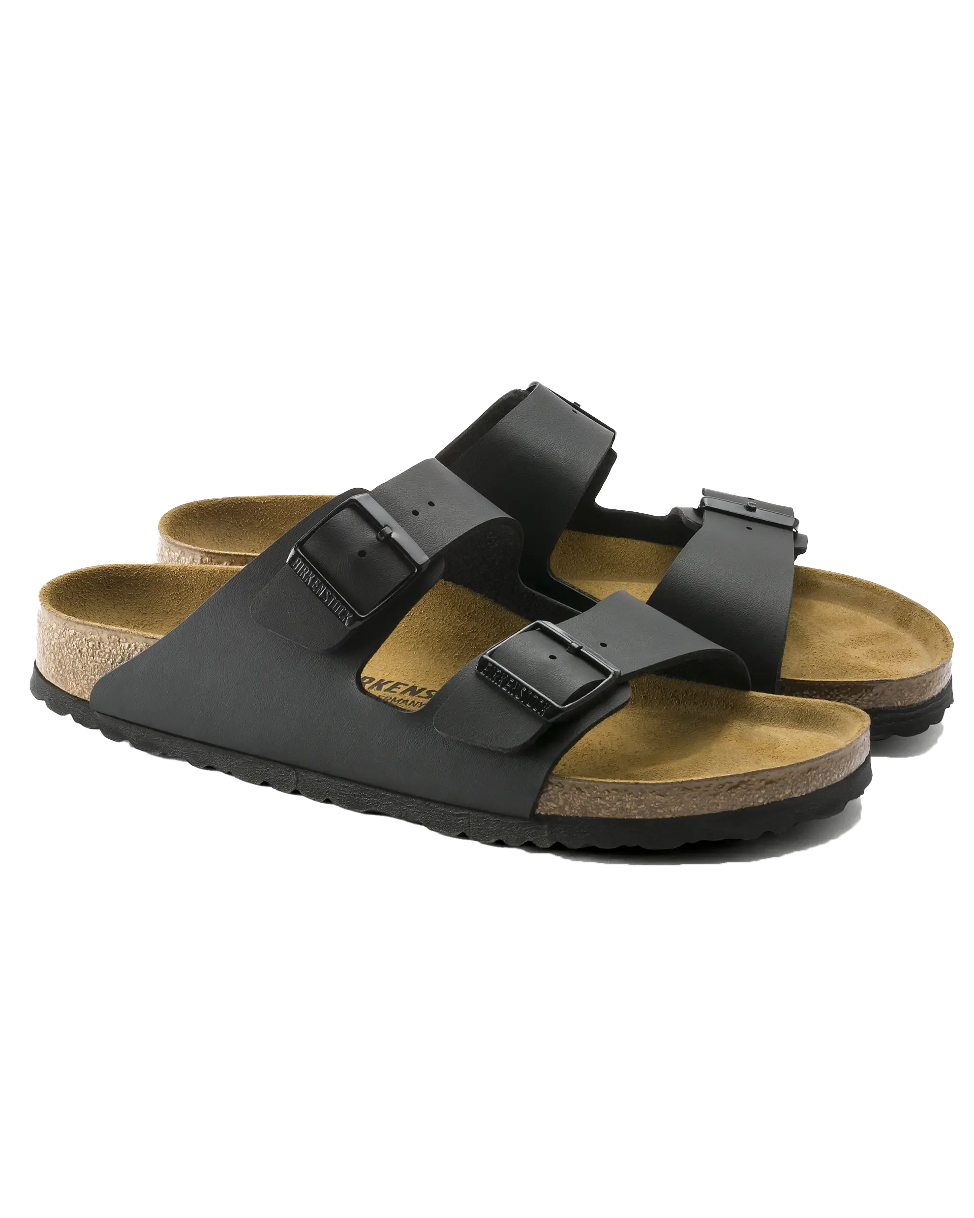 Arizona Birko Flor Sandalen in Schwarz