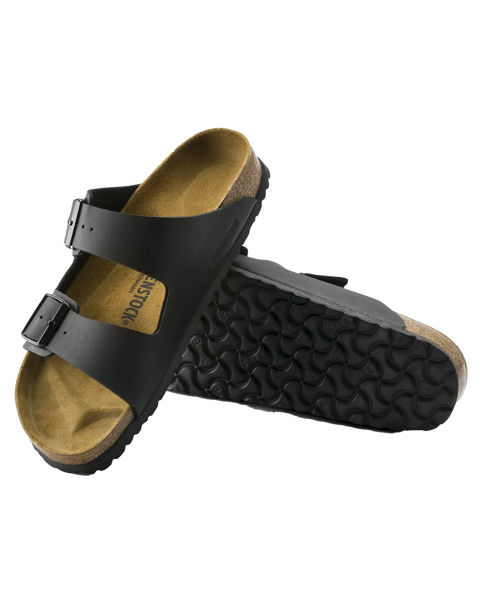 Arizona Birko Flor Sandalen in Schwarz