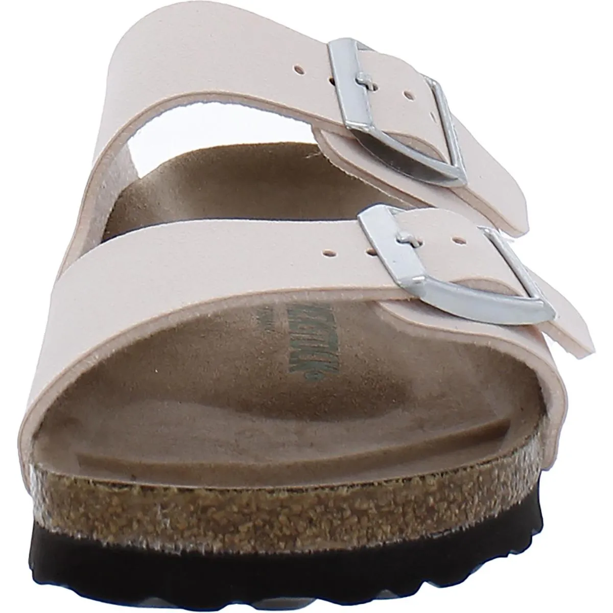 Arizona BS Damen Faux-Leder-Fußbett-Slipper-Sandalen