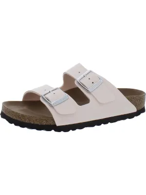 Arizona BS Damen Faux-Leder-Fußbett-Slipper-Sandalen