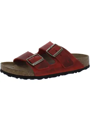 Arizona BS Damen Leder-Slide-Sandalen