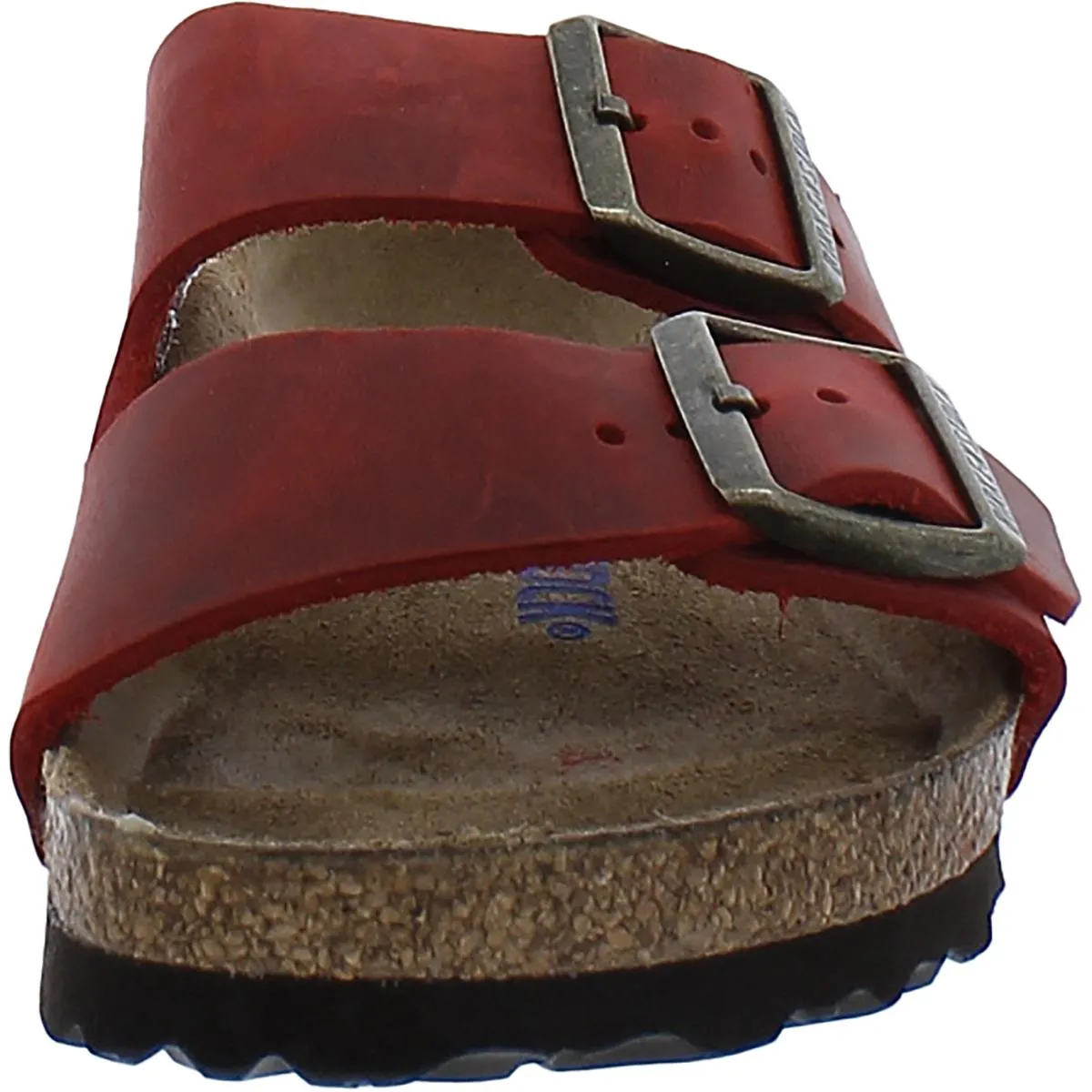 Arizona BS Damen Leder-Slide-Sandalen