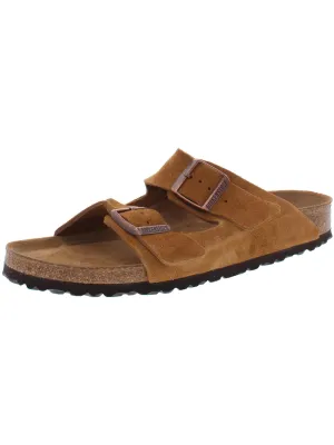Arizona BS Damen Leder Flache Fußbett Sandalen