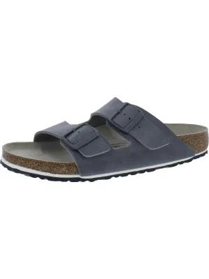 Arizona BS Damen Leder-Fußbett-Slides Sandalen
