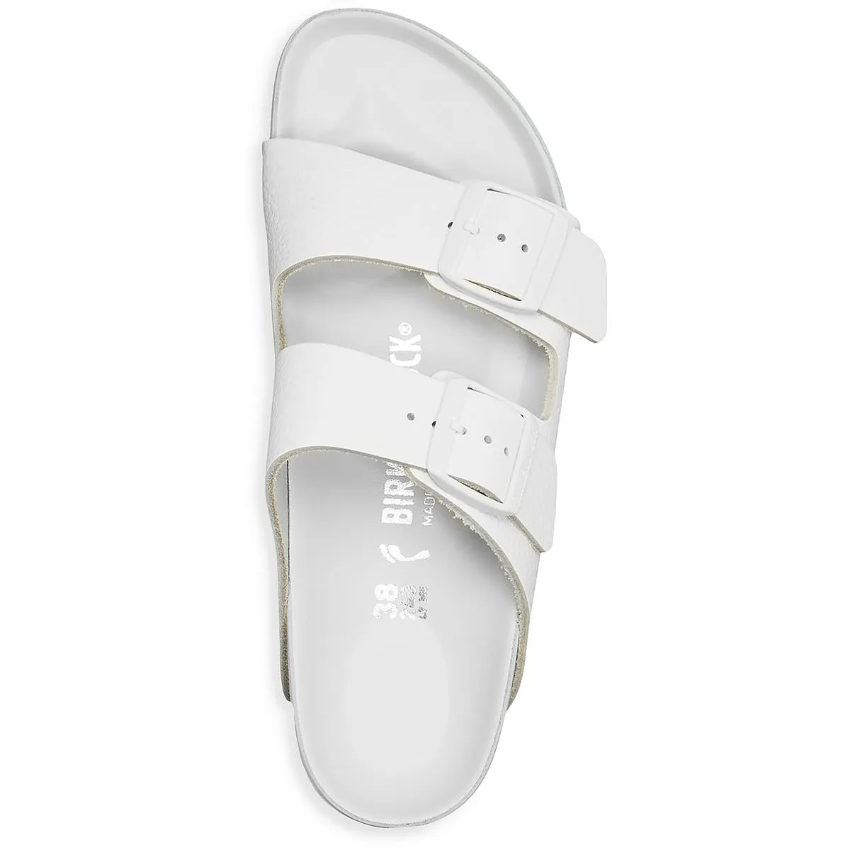 Arizona BS Damen Leder-Fußbett-Slides Sandalen