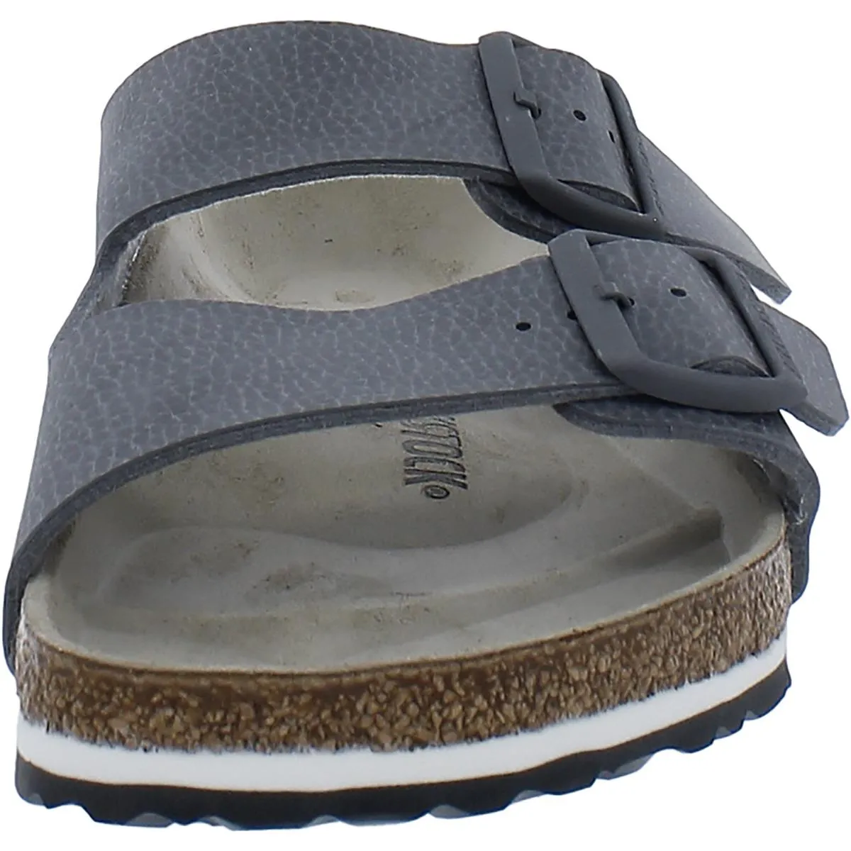Arizona BS Damen Leder-Fußbett-Slides Sandalen