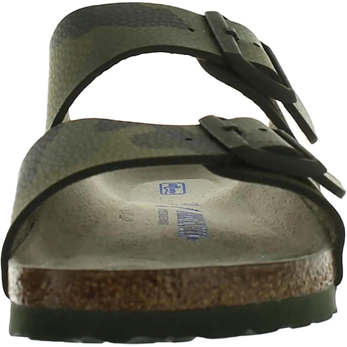 Arizona BS Damen Leder-Fußbett-Slides Sandalen