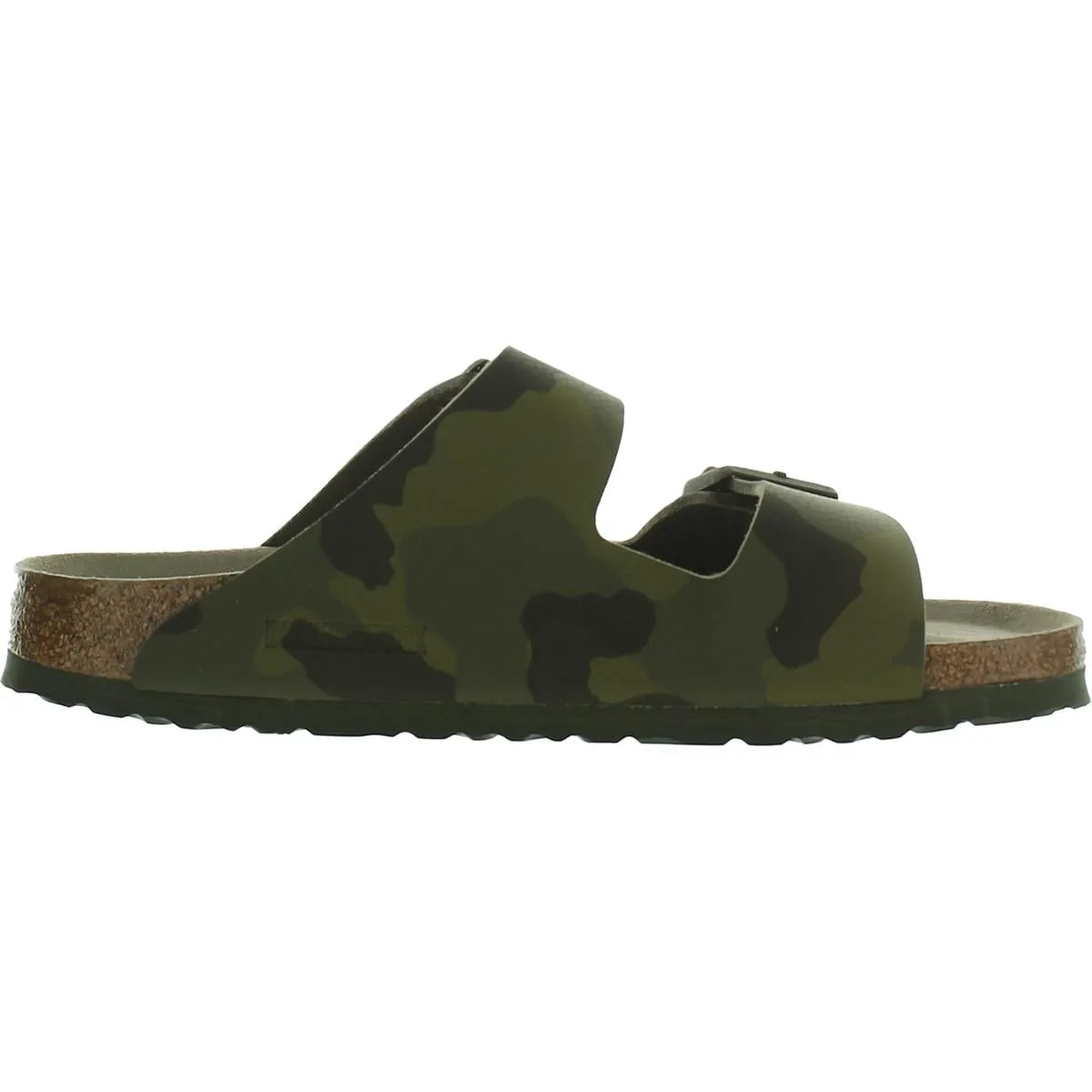 Arizona BS Damen Leder-Fußbett-Slides Sandalen