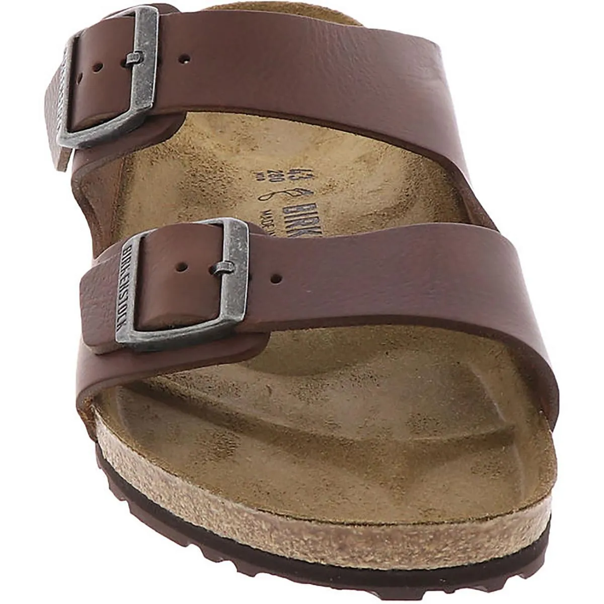 Arizona BS Damen Leder-Fußbett-Slides Sandalen