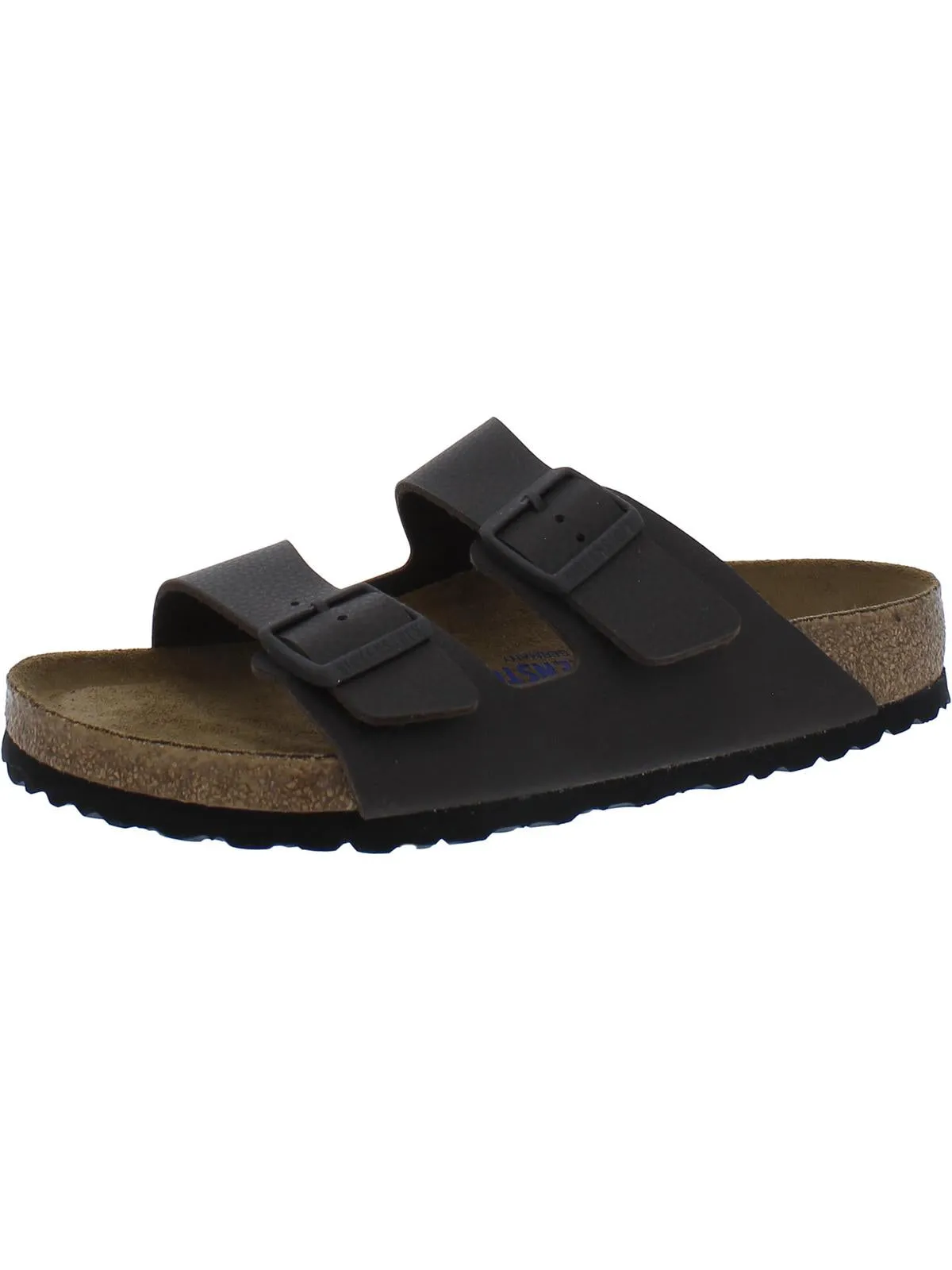 Arizona BS Damen Leder-Fußbett-Slides Sandalen