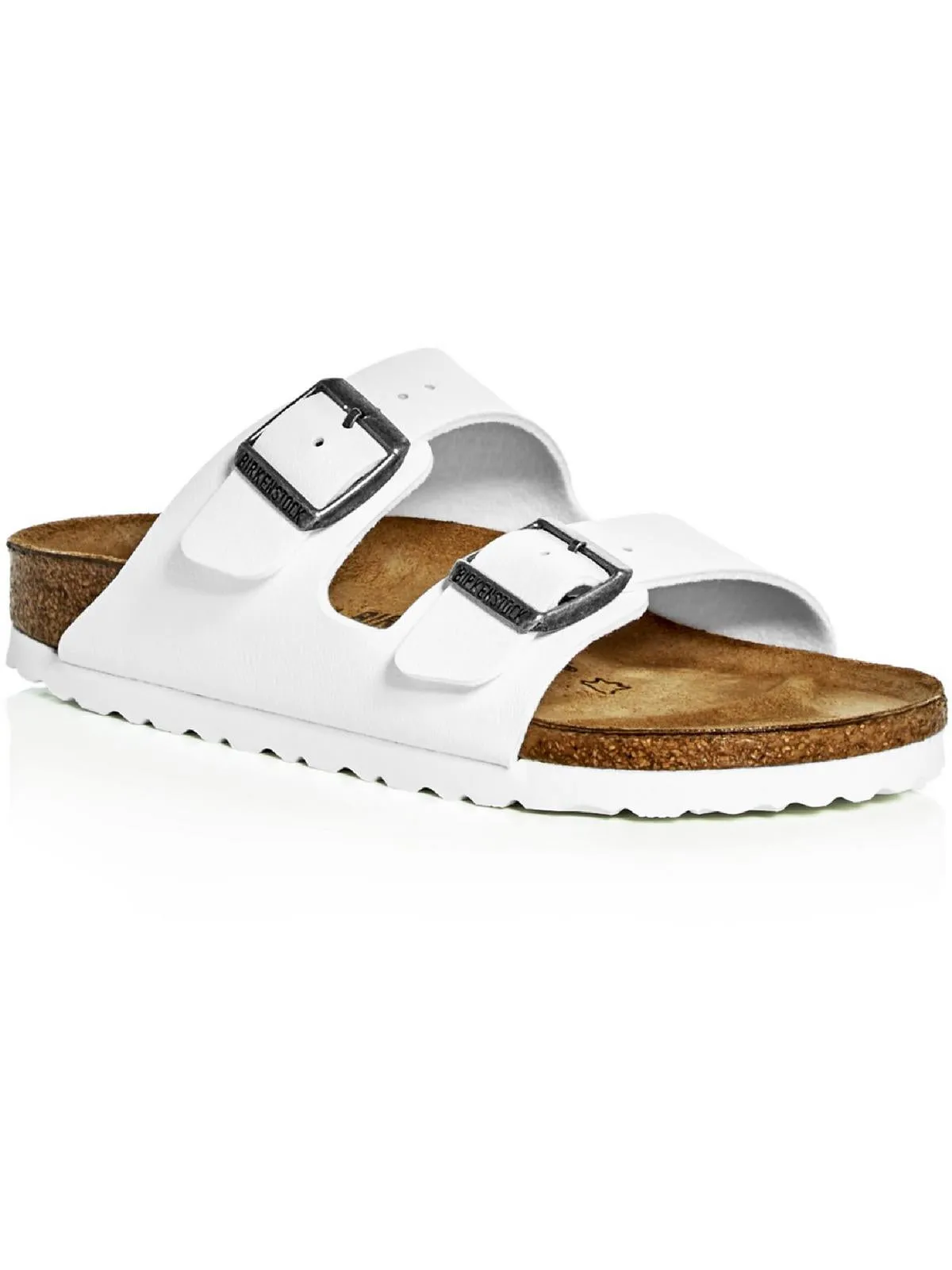 Arizona BS Damen Leder Schlupf-Sandalen mit Fußbett