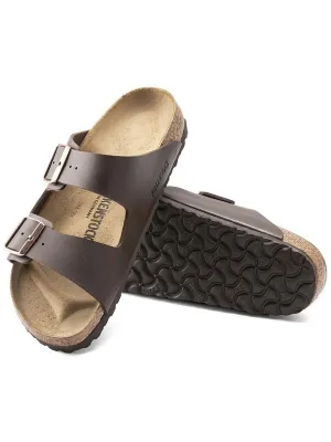 Arizona BS Damen Leder Schlupf-Sandalen mit Fußbett