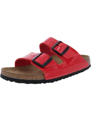 Arizona BS Damen Lackleder Freizeit-Fußbett Sandalen