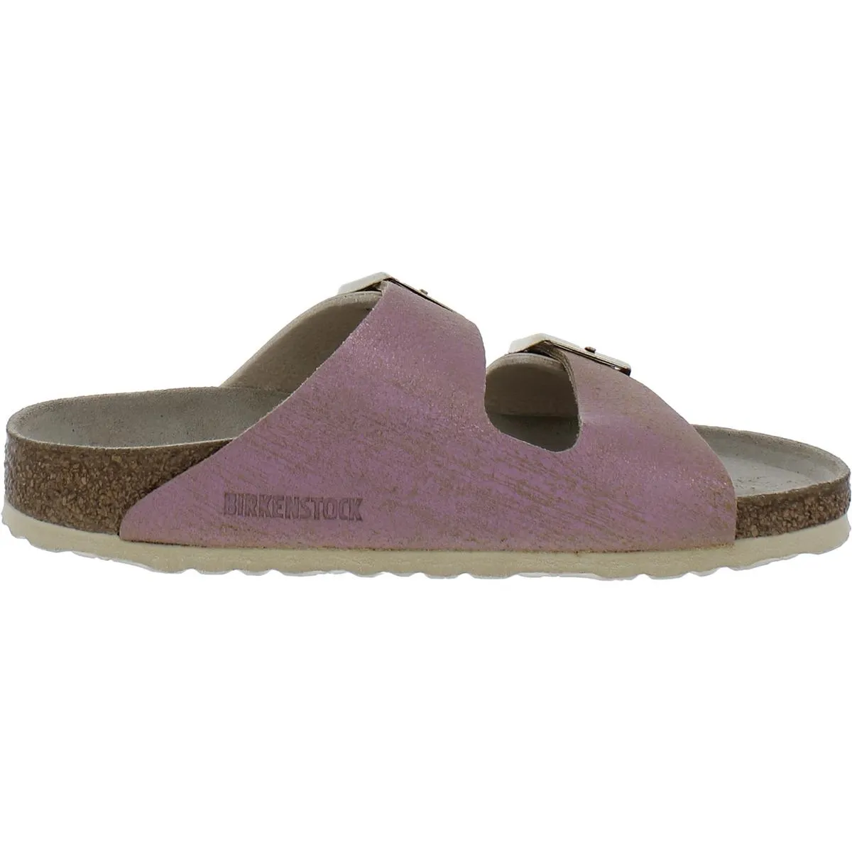 Arizona BS Damen Wildleder Zweifarbige Slide-Sandalen