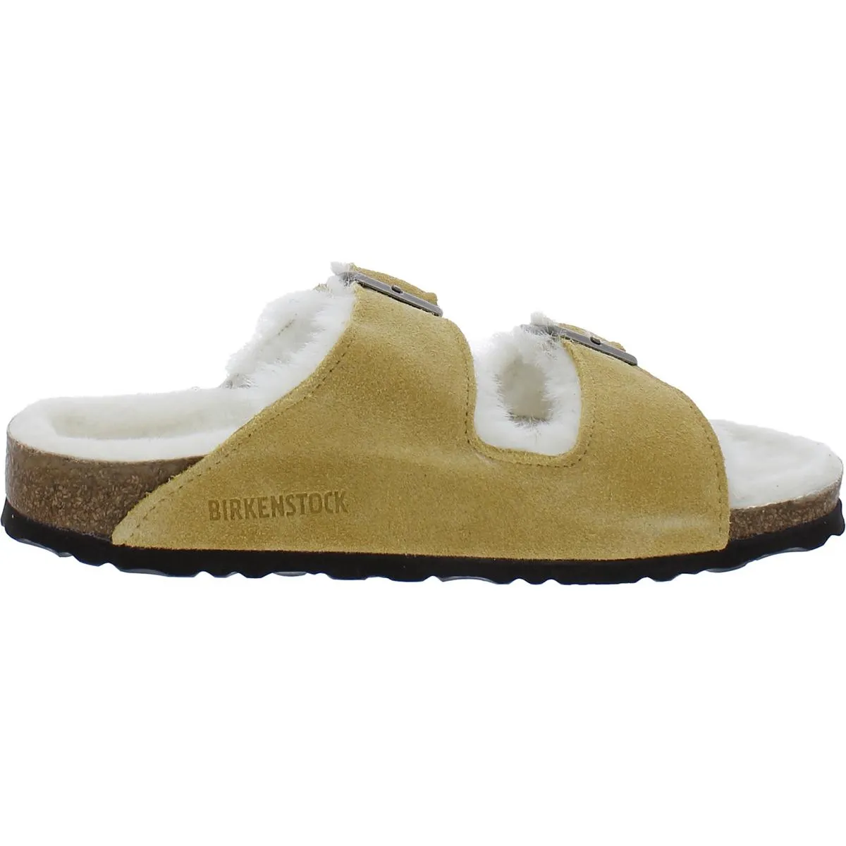 Arizona Damen Wildleder Shearling Sandalen