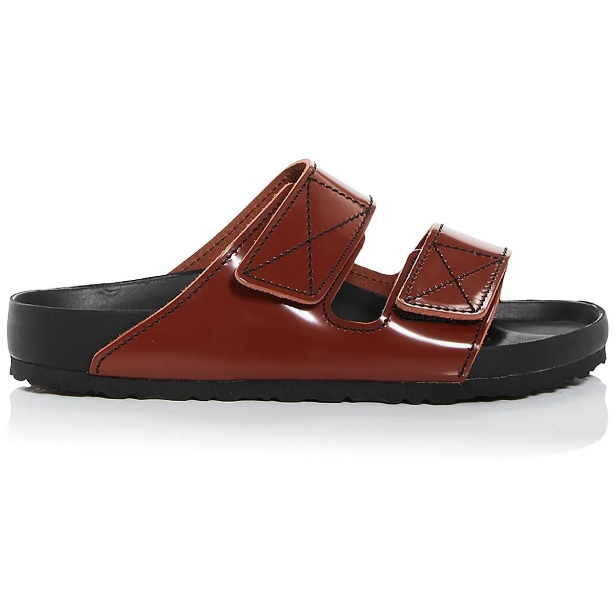 Arizona PS Damen Leder Metallic Slide Sandalen