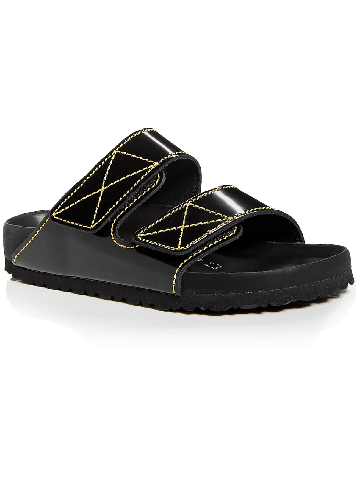 Arizona PS Damen Leder Metallic Slide Sandalen
