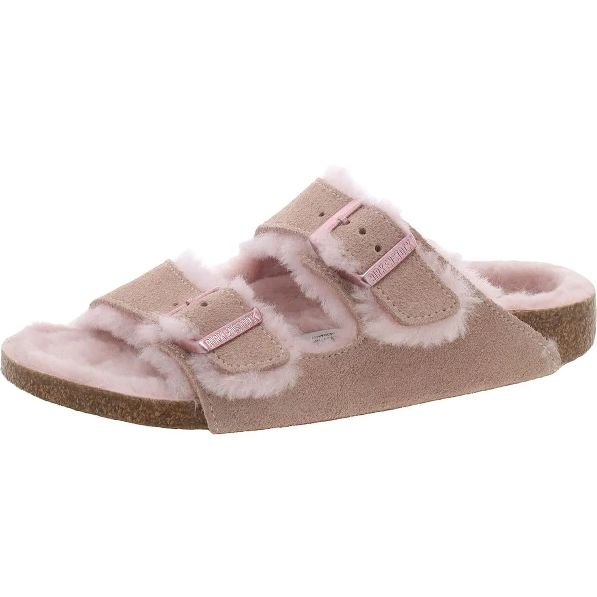Arizona Shearling Damen Wildleder-Fußbett-Slides Sandalen