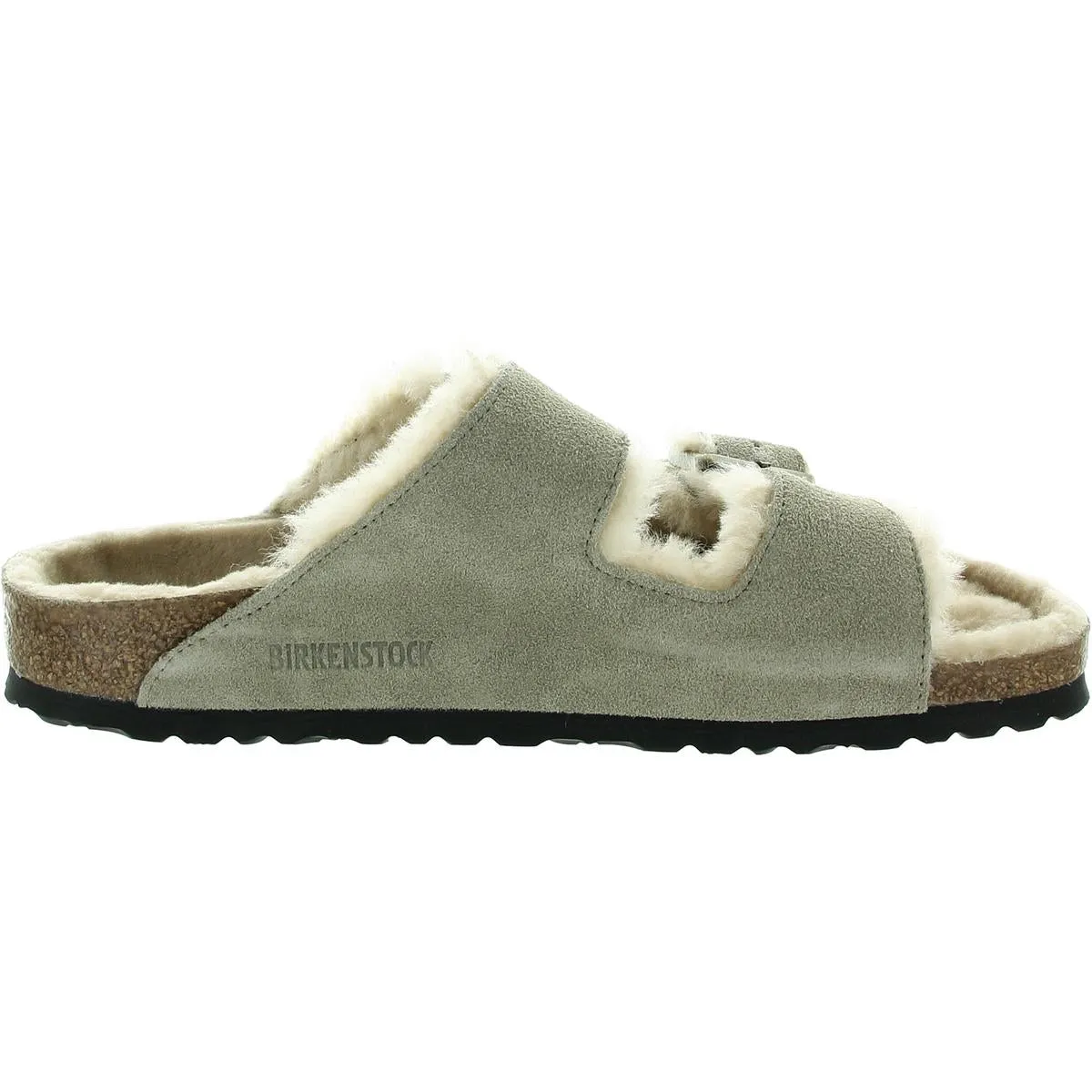 Arizona Shearling Damen Wildleder Schlupf-Sandalen
