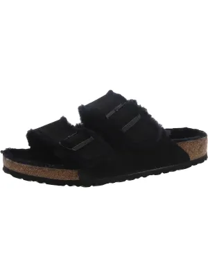 Arizona Shearling Damen Wildleder Schlupf-Sandalen