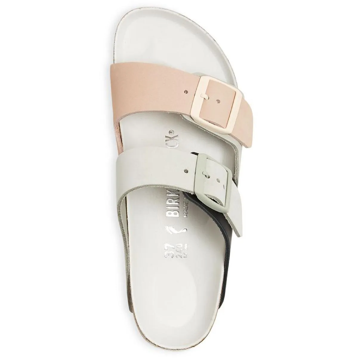 Arizona Split Damen Leder Kork Slide Sandalen