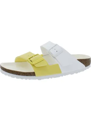 Arizona Split Damen Leder Fußbett Slide Sandalen