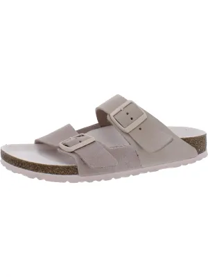 Arizona Split Damen Wildleder Kork-Slide Sandalen