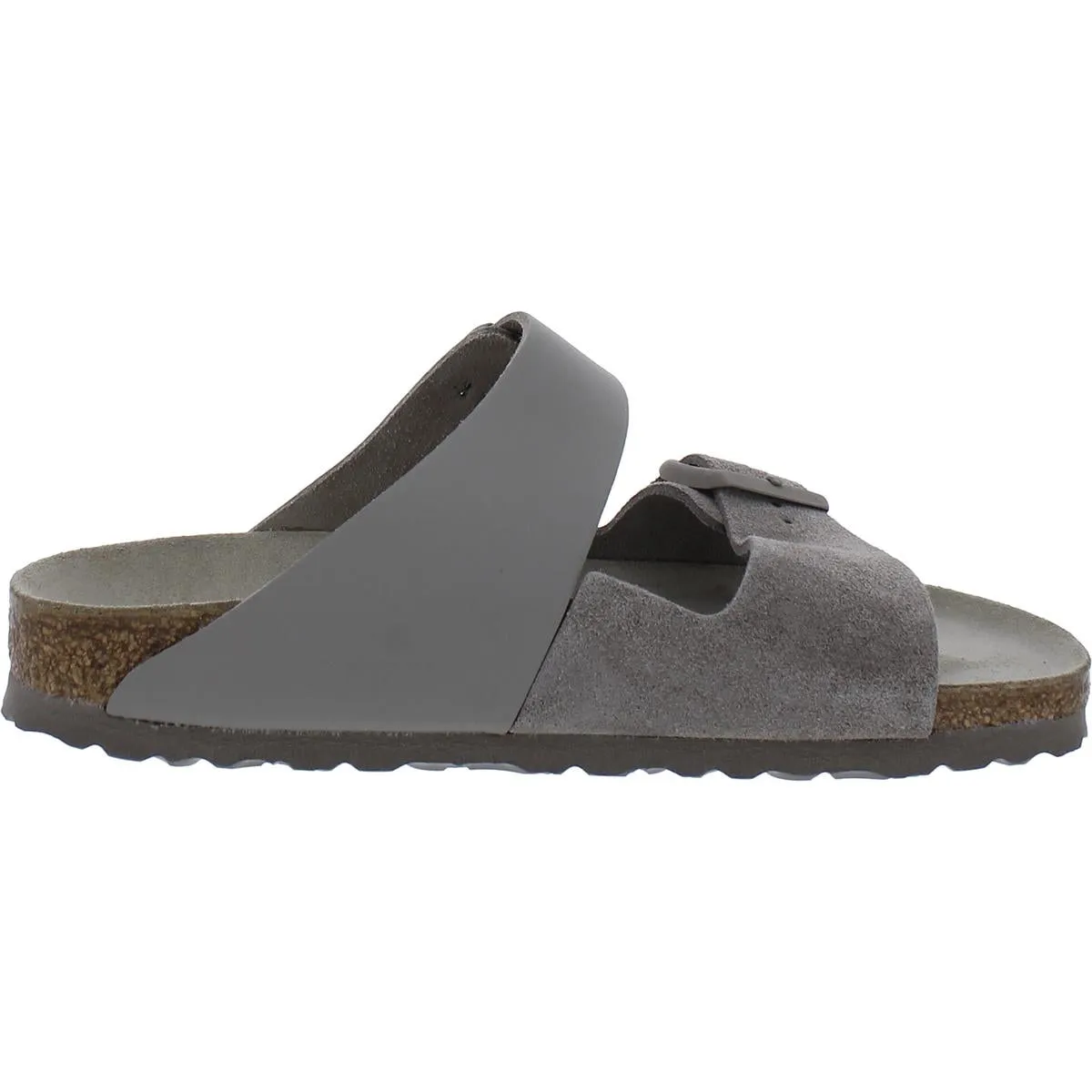 Arizona Split Damen Wildleder Kork-Slide-Sandalen