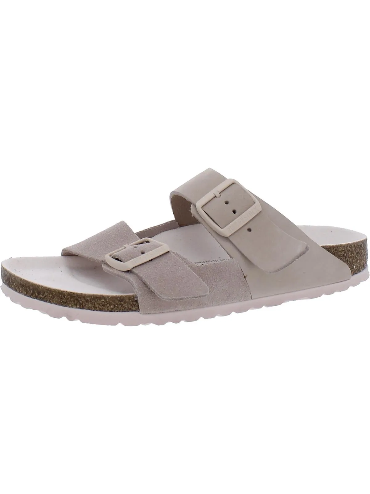Arizona Split Damen Wildleder Kork-Slide Sandalen