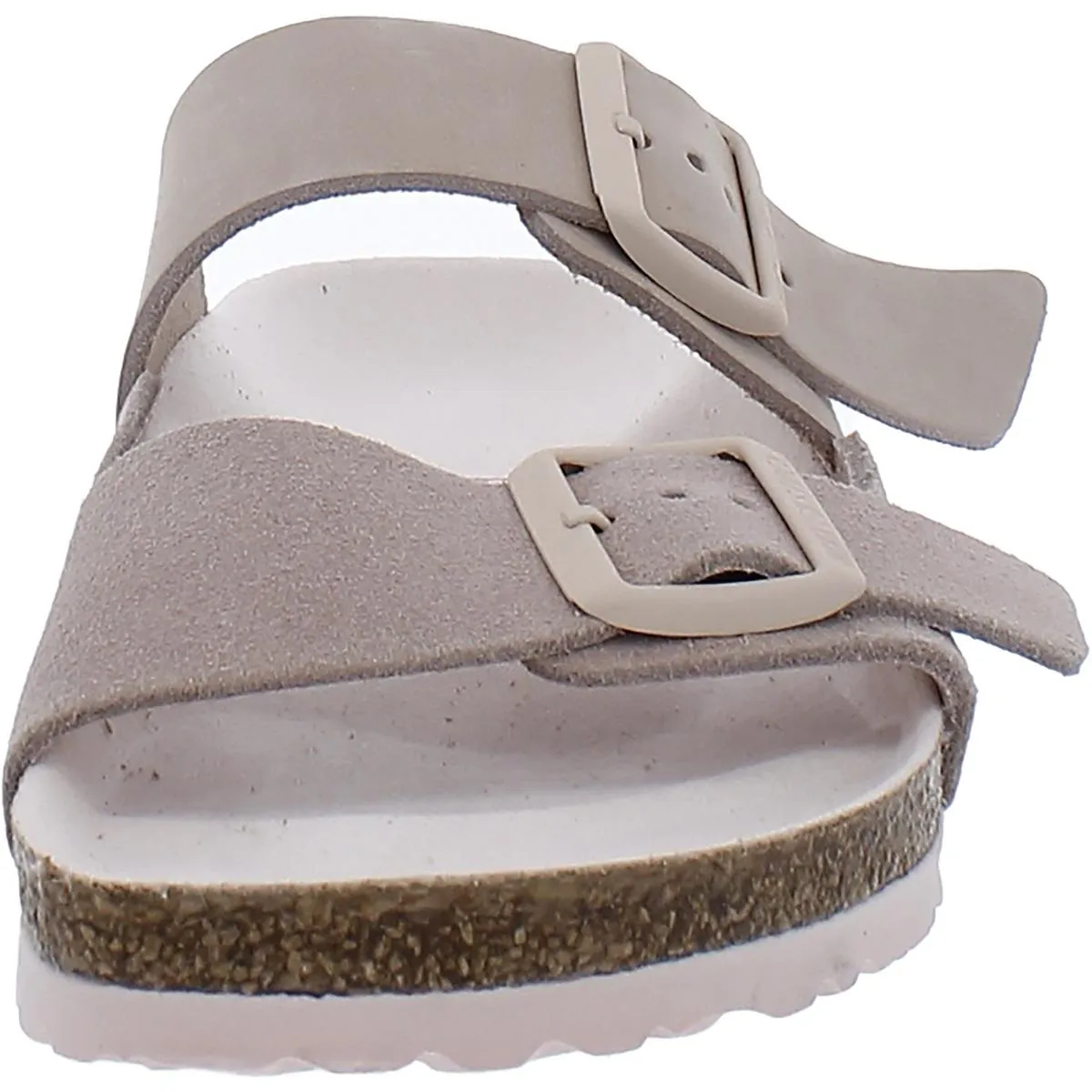 Arizona Split Damen Wildleder Kork-Slide Sandalen