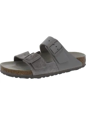 Arizona Split Damen Wildleder Kork-Slide-Sandalen