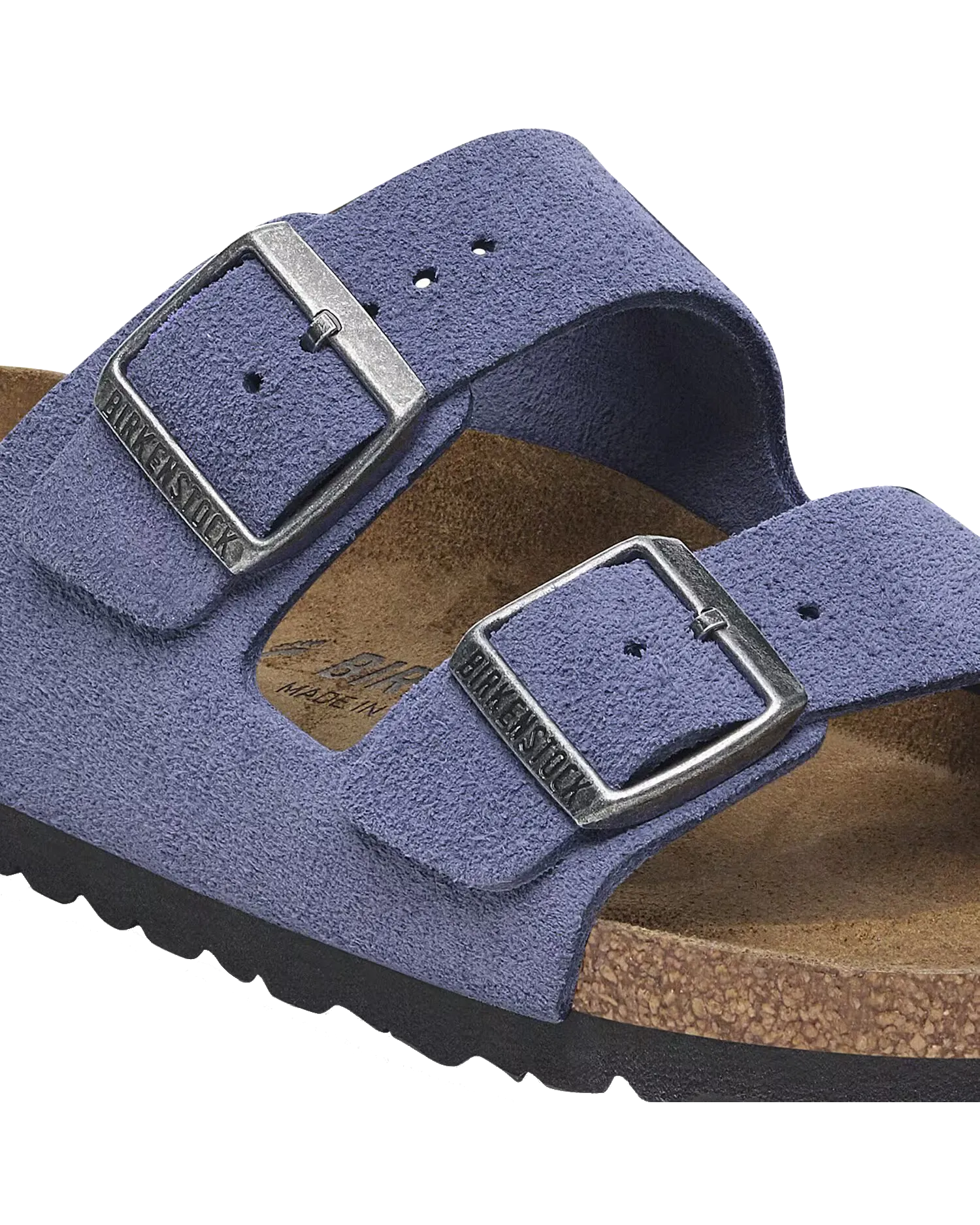 Arizona Wildleder Sandalen in Purpurdämmerung