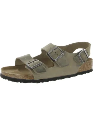 Arizona Damen Flatform Sandalen mit Lederriemen
